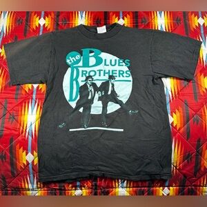 Vintage The Blues Brothers 1998 T-shirt Men XL 90s All Sport USA Made SS Dancing